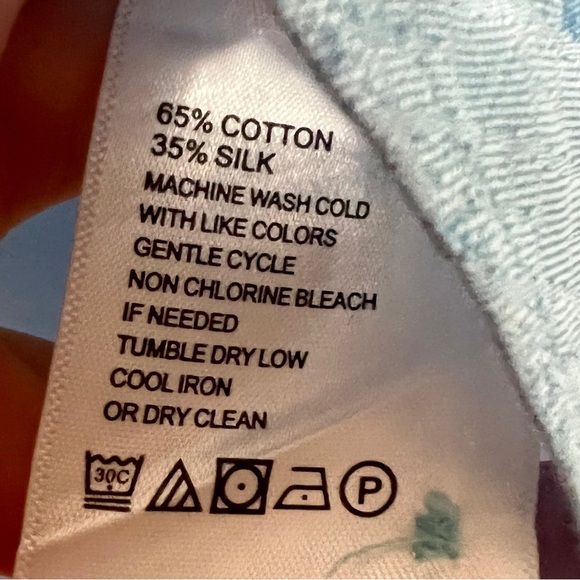 Tommy Bahama Men’s Ombré Silk Blend Button Up Top - XL - Picture 9 of 9